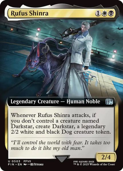 Hovedbilde Rufus Shinra (Extended Art)